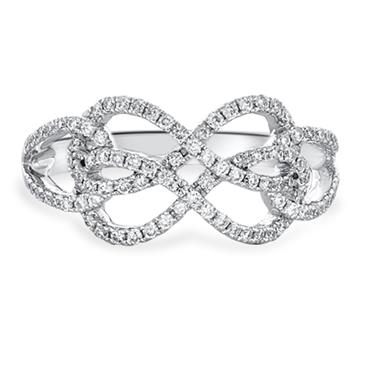 Prima Double Infinity Diamond Ring