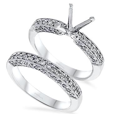 Prima Engagement Ring Set