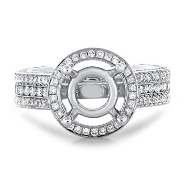 Prima Fancy Diamond Engagement Ring