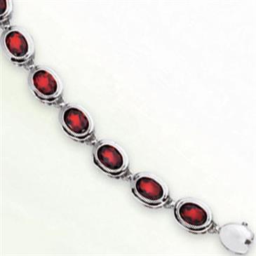 Prima Garnet Bracelet