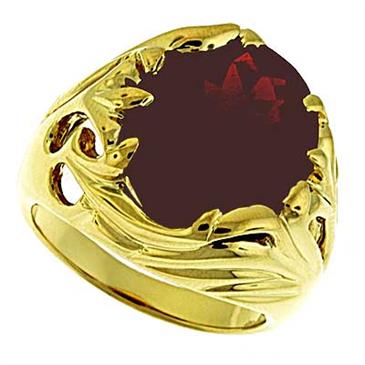 Prima Garnet Ring