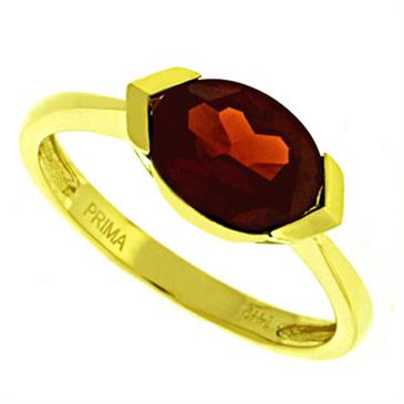 Prima Garnet Ring