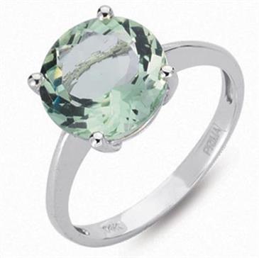 Prima Green Amethyst Ring