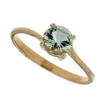 Prima Green Amethyst Ring