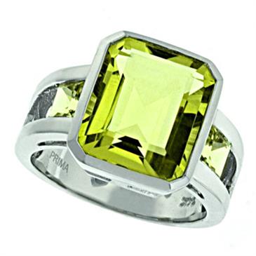 Prima Lemon Quartz Ring