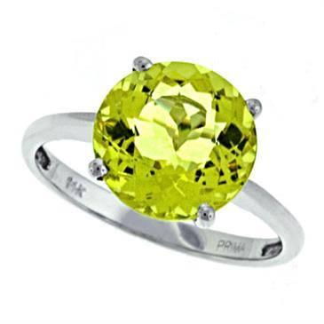 Prima Lemon Quartz Ring