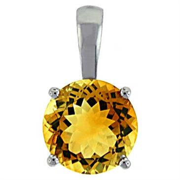 Prima Madera Citrine Pendant