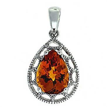 Prima Madera Citrine Pendant