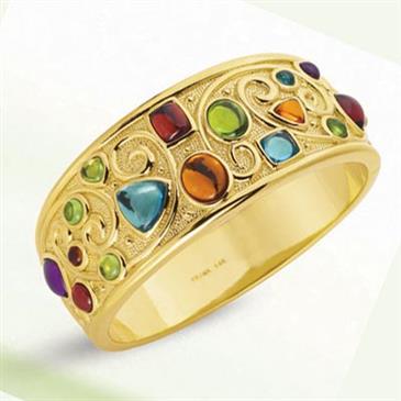 Prima Multi Color Gem Bangle