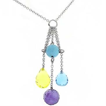 Prima Multi Color Necklace