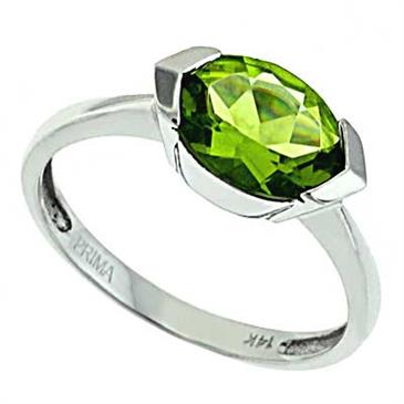 Prima Peridot Ring