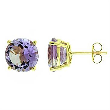 Prima Pink Amethyst Earrings