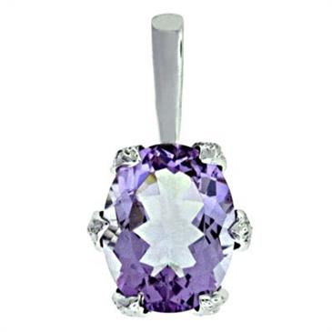 Prima Pink Amethyst Pendant