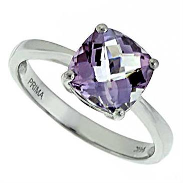 Prima Pink Amethyst Ring