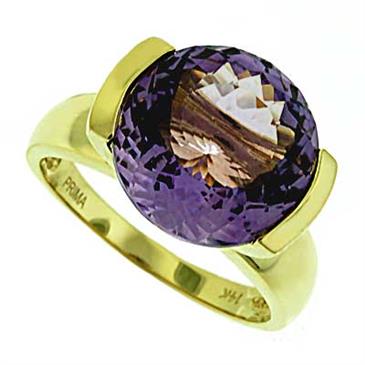 Prima Pink Amethyst Ring