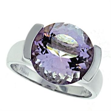 Prima Pink Amethyst Ring