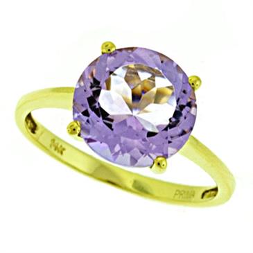 Prima Pink Amethyst Ring