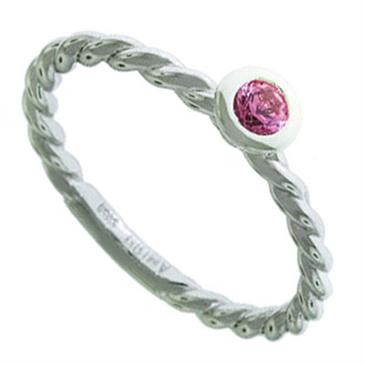 Prima Pink Sapphire Ring