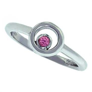 Prima Pink Sapphire Ring