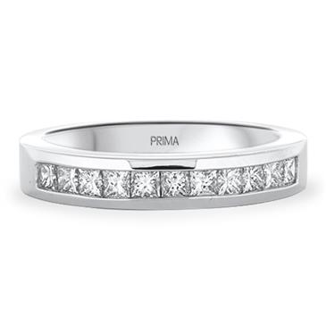 Prima Princess Cut Diamond Band