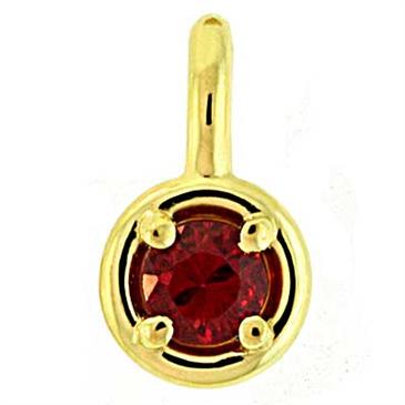 Prima Red Sapphire Pendant