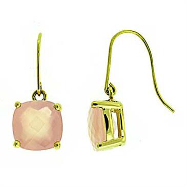 Prima Rose Quartz Earrings