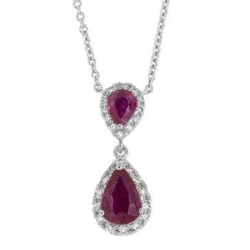 Prima Ruby & Diamond Necklace