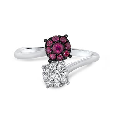 Prima Ruby & Diamond Ring