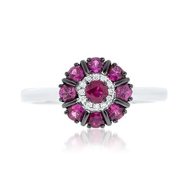 Prima Ruby & Diamond Ring