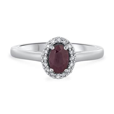 Prima Ruby & Diamond Ring