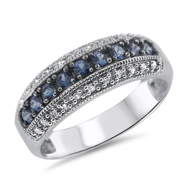 Prima Sapphire & Diamond Ring