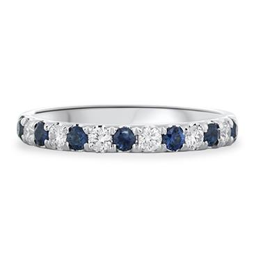 Prima Sapphire & Diamond Band