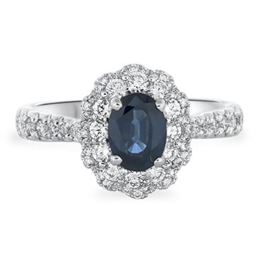 Prima Sapphire & Diamond Ring