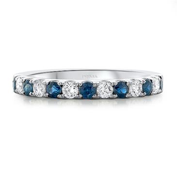 Prima Sapphire & Diamond Ring