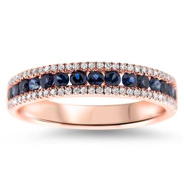 Prima Sapphire & Diamond Ring