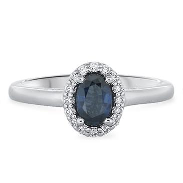 Prima Sapphire & Diamond Ring