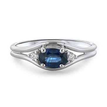 Prima Sapphire & Diamond Ring