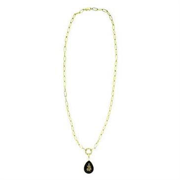 Prima Smokey Quartz & Diamond Necklace