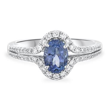 Prima Tanzanite & Diamond Ring