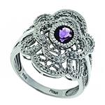 Prima   Amethyst Ring