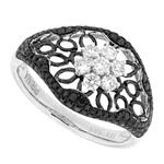 Prima  Black Diamond  Ring