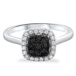 Prima  Black Diamond  Ring