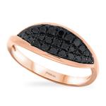 Prima  Black Diamond Ring