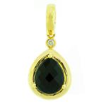 Prima   Black Onyx & Diamond Pendant