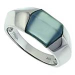 Prima   Blue Chalcedony Ring