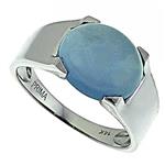 Prima   Blue Chalcedony Ring