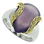 Prima   Diamond And Lavender Chalcedony