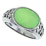 Prima   Diamond And Prehnite Ring