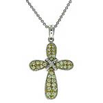 Prima  Diamond Crosses Pendants