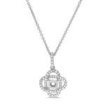 Prima  Diamond Semi Mounts  Pendant